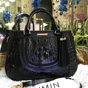 NWT Brahmin Raelynn Black Wilde Handbag